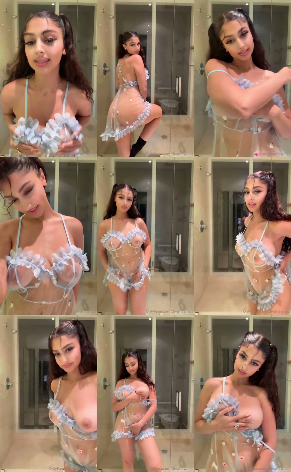 Divaflawless - Seethru Stripping - Scene Screenshots