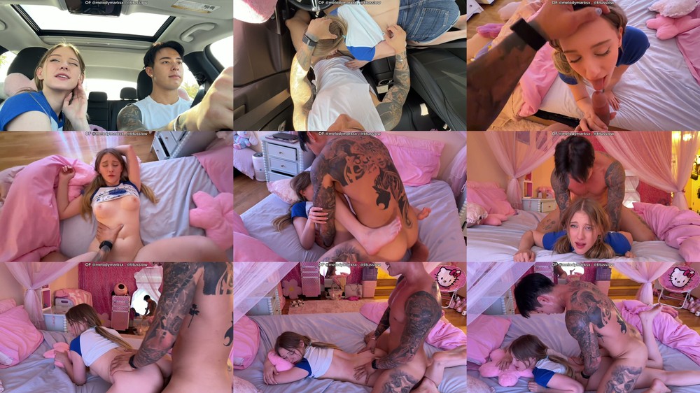 Melody Marks - We Were Gonna Get Some Coffee But I Couldn't Resist My Cute Boyfriend On Our Way There - Scene Screenshots