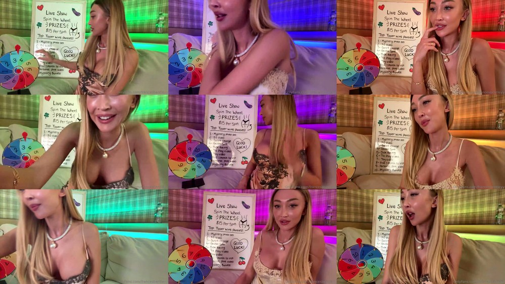 Frances Bentley - Live Stream - Scene Screenshots