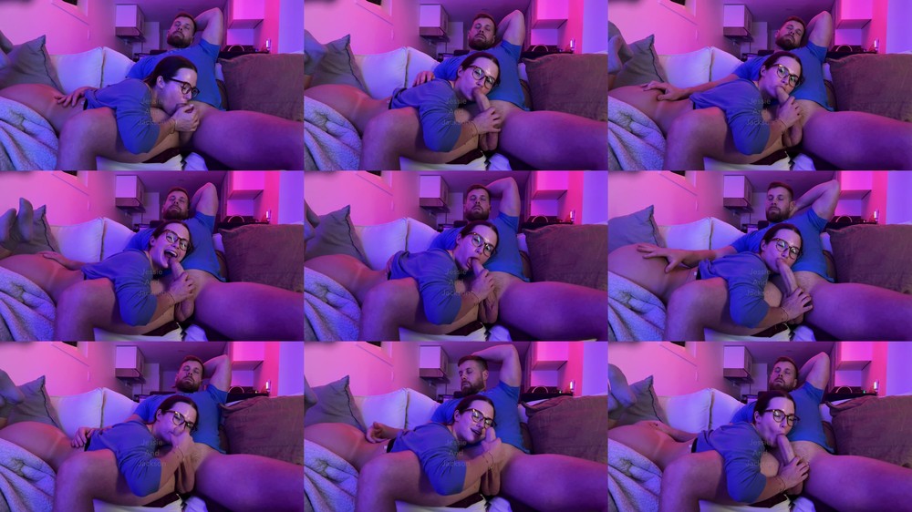Jessie and Jackson - Watching The Baseball Game Last Night Like This Cozy Night In Cuddled Up On The Couch His Cock In My Mouth - Scene Screenshots