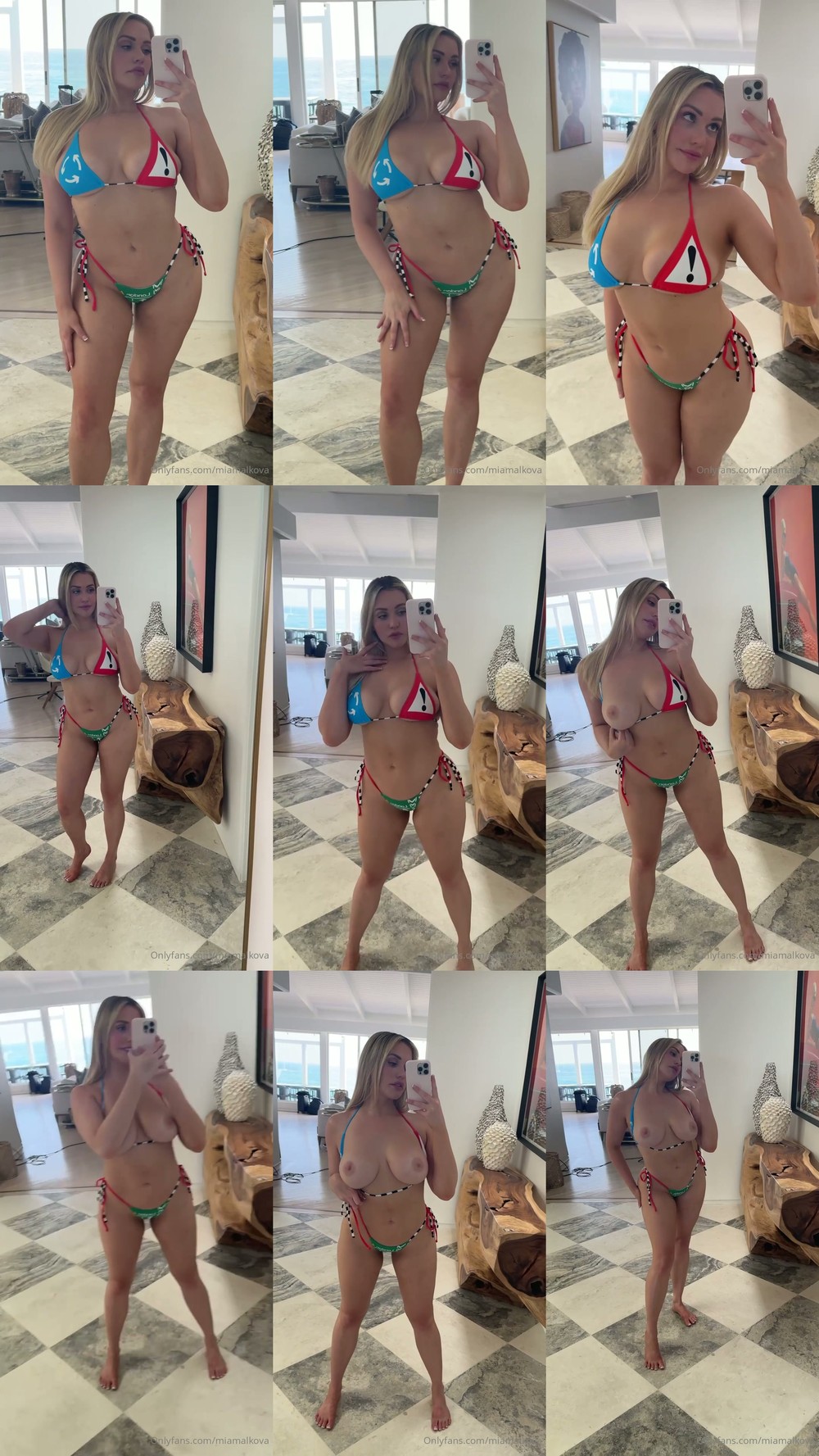 Mia Malkova - Bikini - Scene Screenshots