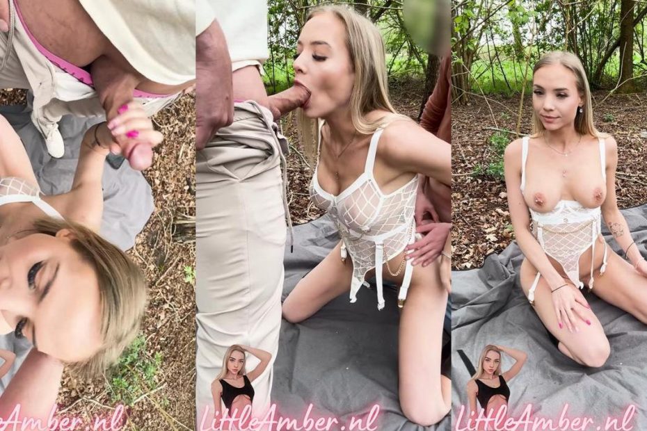 Amber/@little_dutch - La Petite Hollandaise Amber Se Fait Baiser Par Deux Hommes Dans - Main Cover