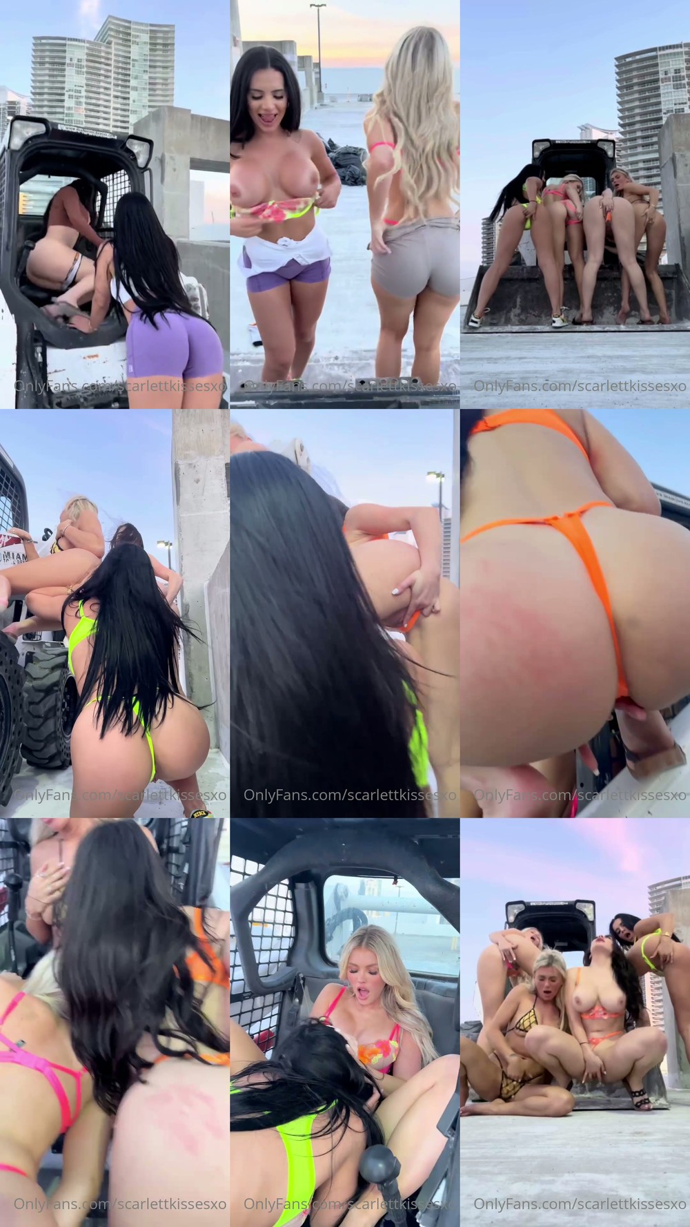 Scene screenshots from Scarlettkisses XO, Desiree Desire, Fallonlovexo - Scene (OnlyFans)