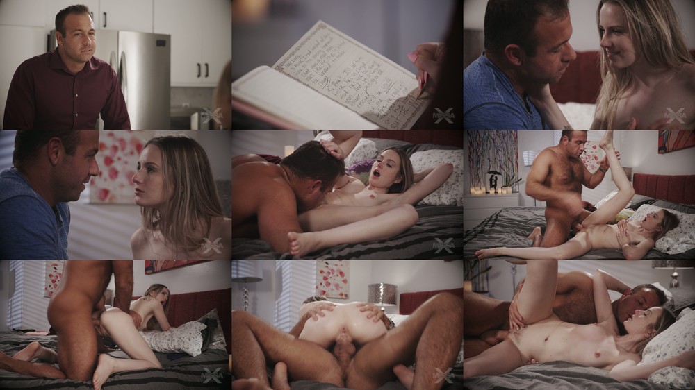 Scene screenshots from Scarlett Sage - How to Seduce Your Daddy (2023-10-30) (MissaX)