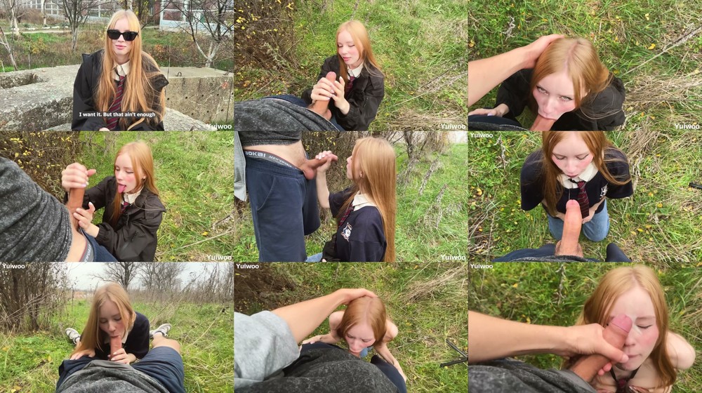 Scene screenshots from Yuiwoo - Petite Classmate Was Punished for Skipping Classes with a Large Portion of Cum on Her Cute Face (OnlyFans)