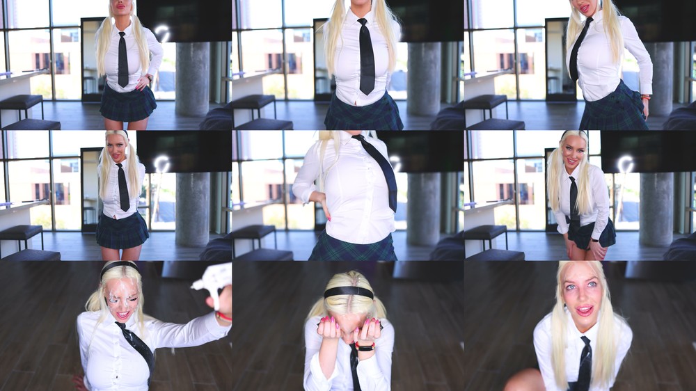 Scene screenshots from Tara Babcock - Custom Resale: Buttons About To Burst, Huge Facial (OnlyFans)