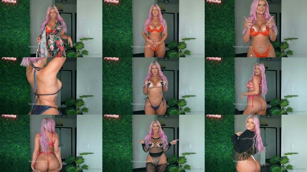 Scene screenshots from Emmybre - Try On Haul (OnlyFans)