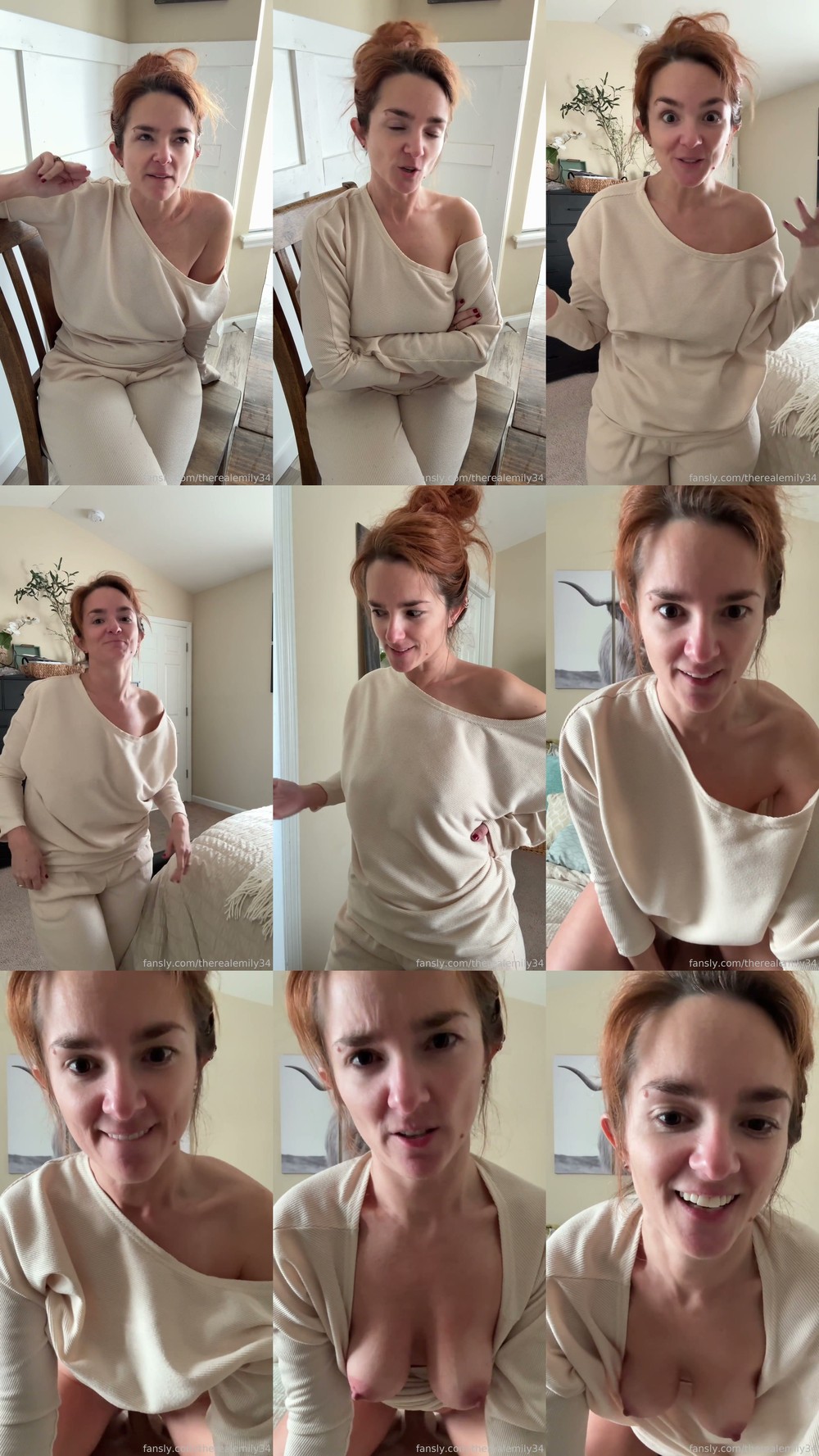 Scene screenshots from therealemily34 (thickhips30, newmilf23) - Taboo Tell All! Mommy’s Spills Your Taboo Dirty Smell Secrets To Your New Girlfriend! Luckily, She’s Into It! (OnlyFans)