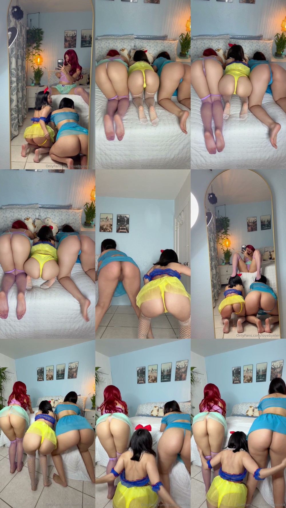 Scene screenshots from Elain3uwu (elenitaforger) - Twerking (OnlyFans)