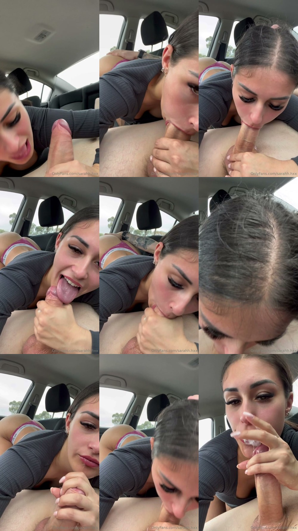Scene screenshots from Sarah Henderson (sarahh.hxx) - Blowjob (OnlyFans)