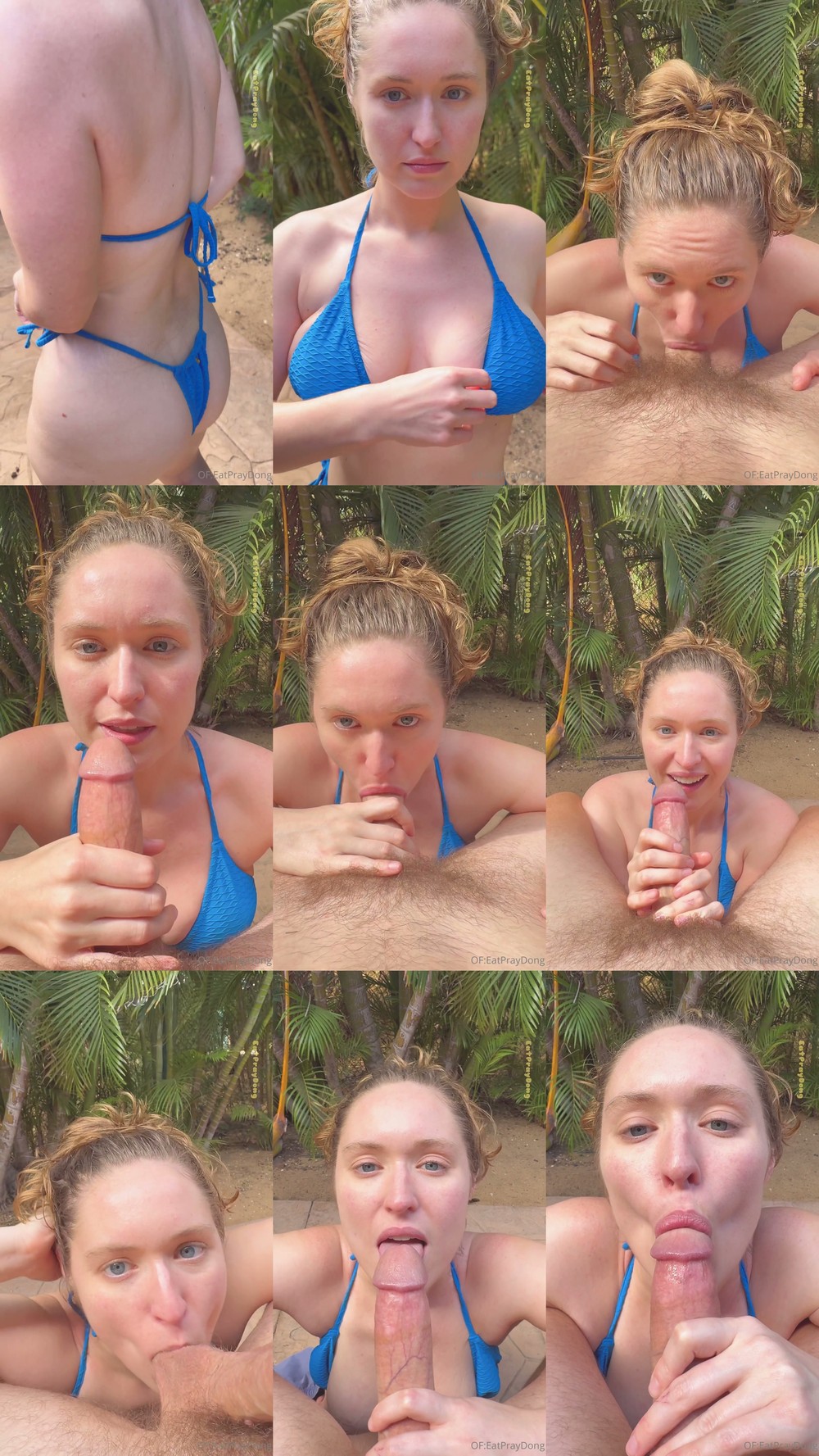 Scene screenshots from Eat Pray Dong (EPDTravels) - Blowjob (OnlyFans)