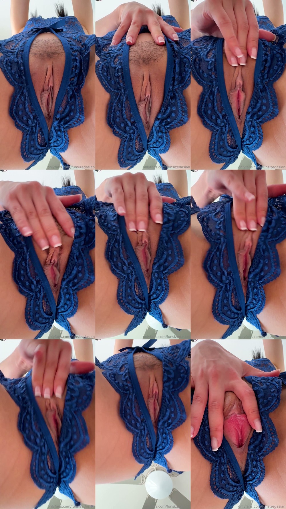 Scene screenshots from Funsizedasian - Pussy Close Up (OnlyFans)