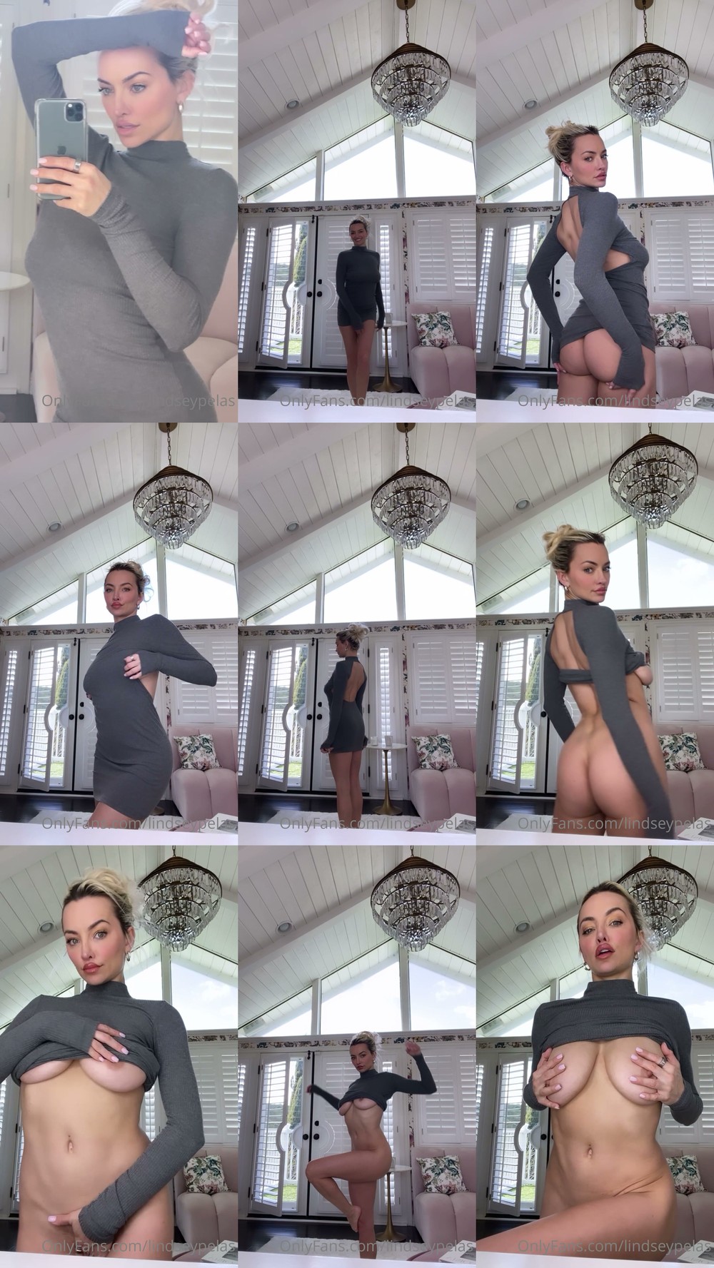 Scene screenshots from Lindsey Pelas - Tease (OnlyFans)