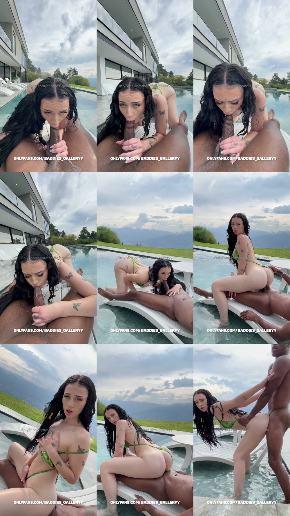 Scene screenshots from Auhneesh Nicole (auhneesh_nicole, auhneeshnicolevip) - Pool (OnlyFans)