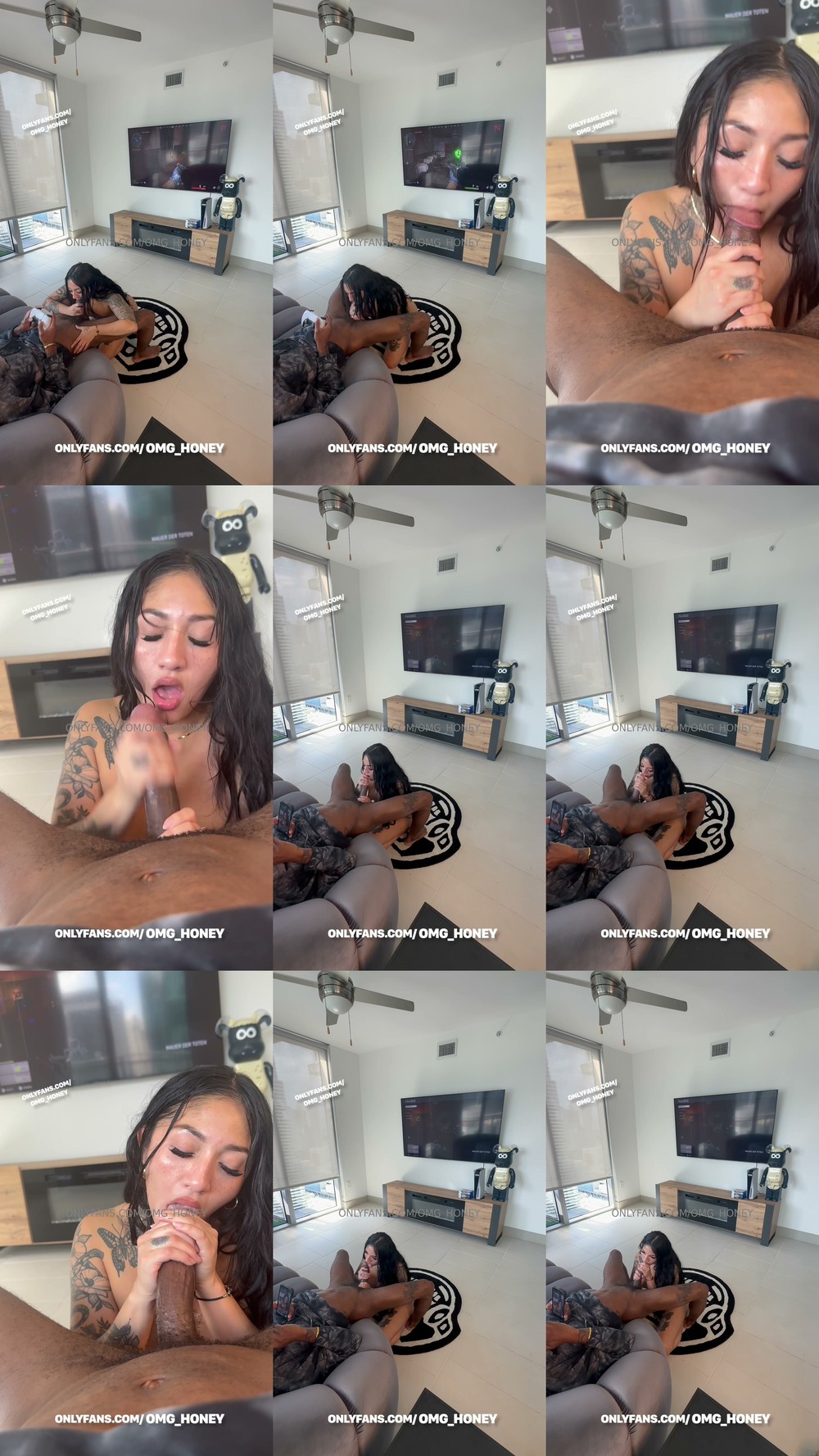 Scene screenshots from Omg_honey (earthtoyulii, itsyulissa.n) - Blowjob (OnlyFans)