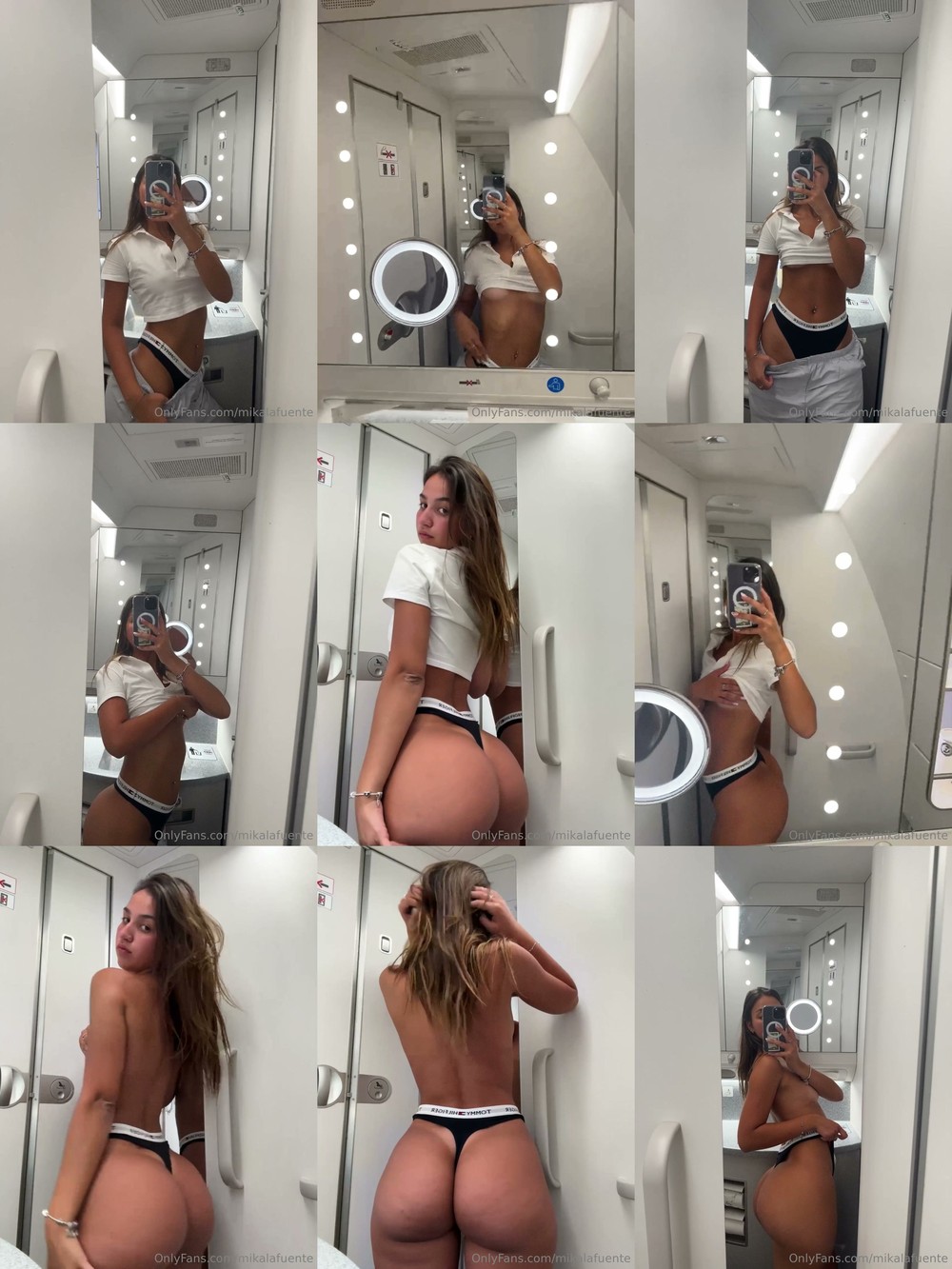 Scene screenshots from Mikaela Lafuente (Mika Lafuente) - Bathtub (OnlyFans)