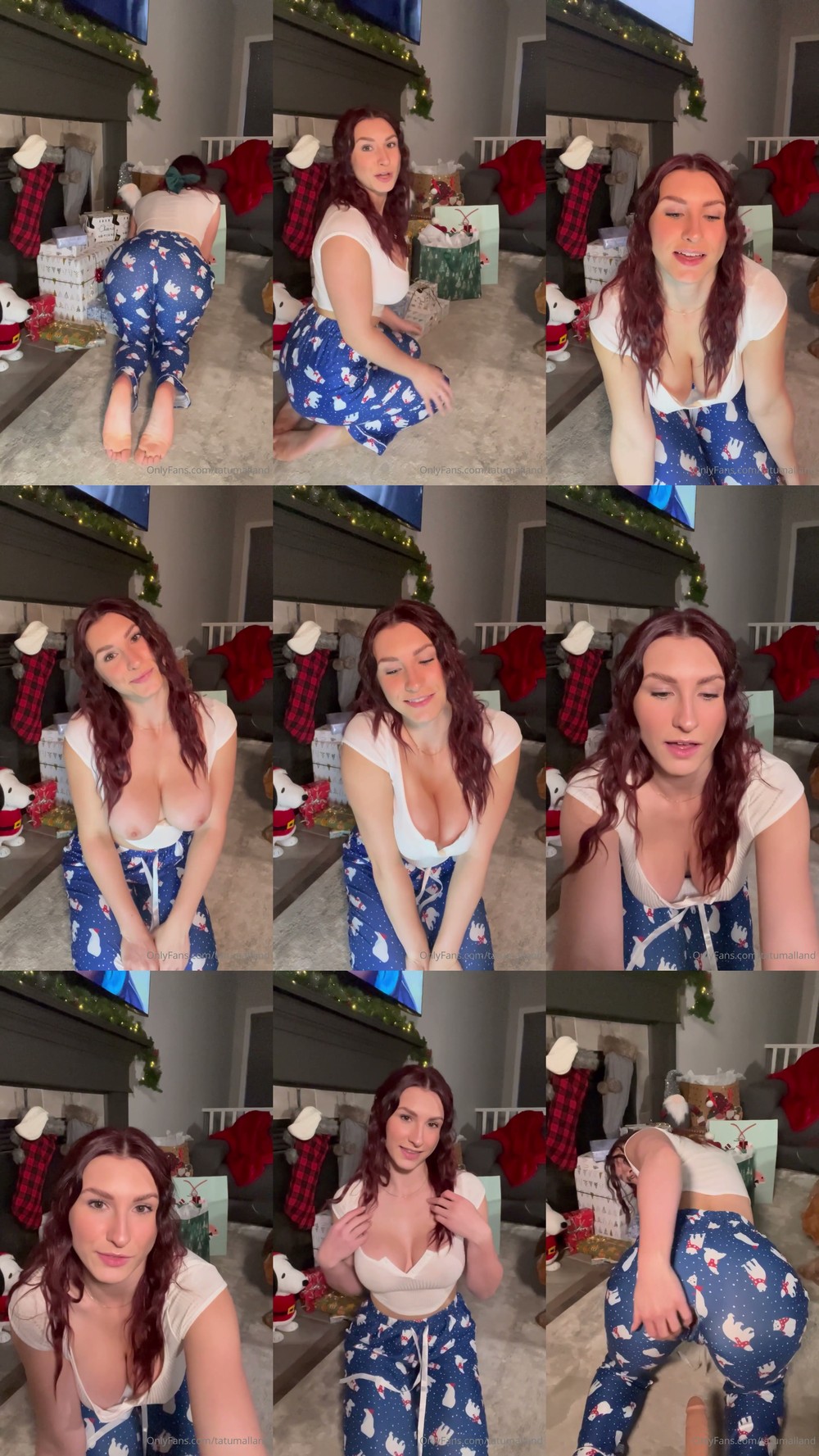 Scene screenshots from Tatumalland - Solo (OnlyFans)