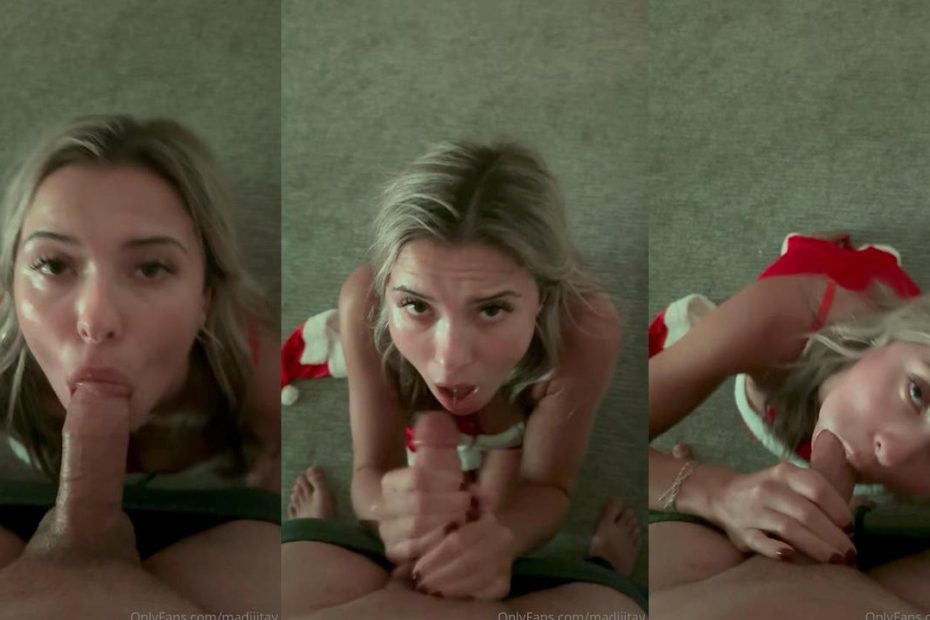Watch Madiiitay - Christmas Blowjob full movie - Madiiitay - FullHD