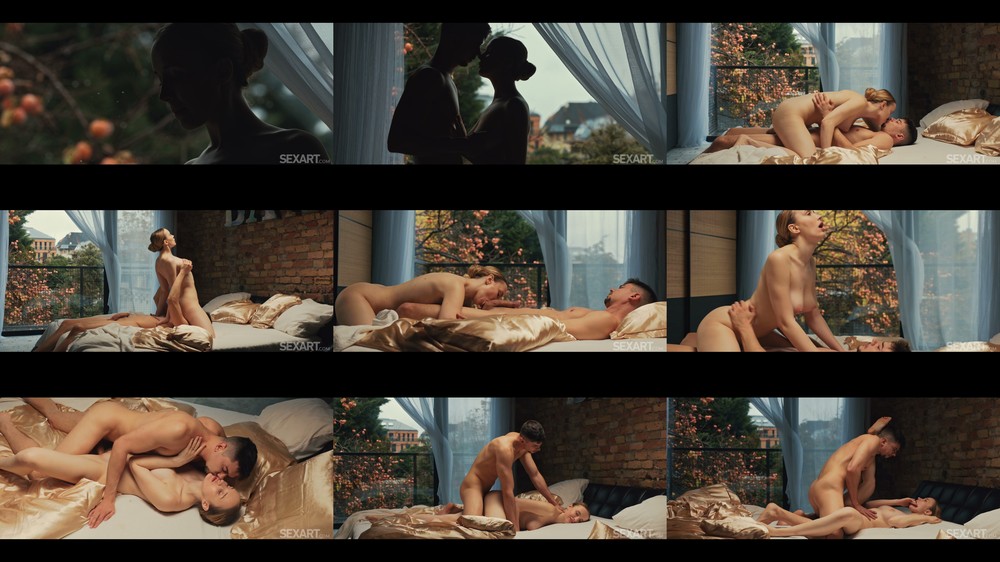 Scene screenshots from Polly Yangs - Silhouettes (SexArt, MetArt)
