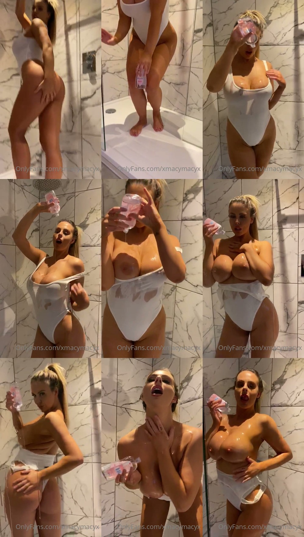 Scene screenshots from Macy Leigh (xMacyMacyx) - Oil (OnlyFans)