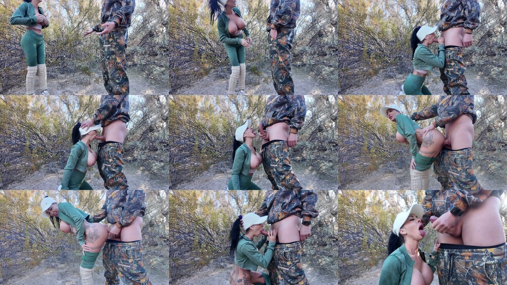 Scene screenshots from Danae Mari - Dani Gets Caught By Stranger On Hike (Unknown)