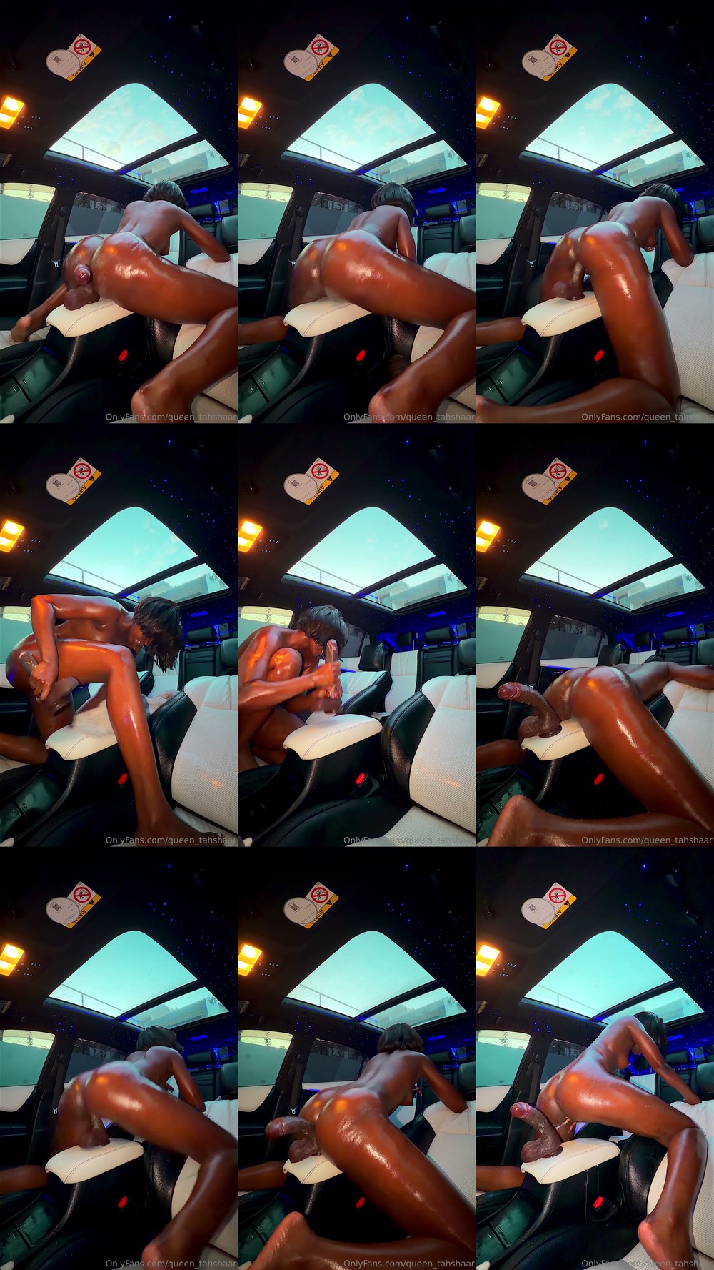 Scene screenshots from queen_tahshaar - Dildo Riding (OnlyFans)