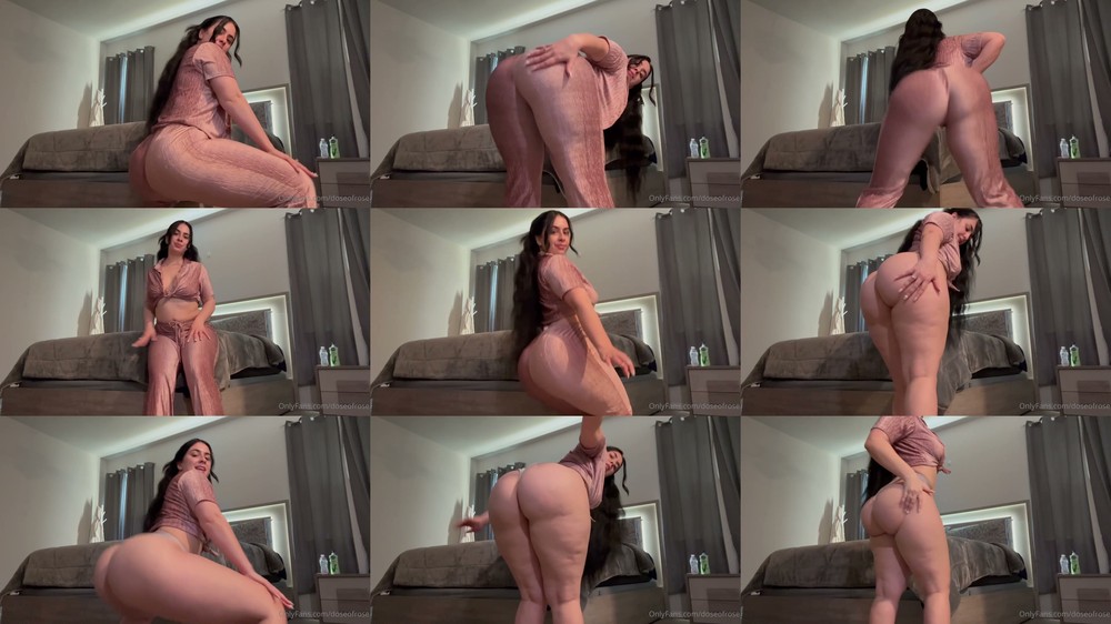 Scene screenshots from doseofrose - Twerking (OnlyFans)
