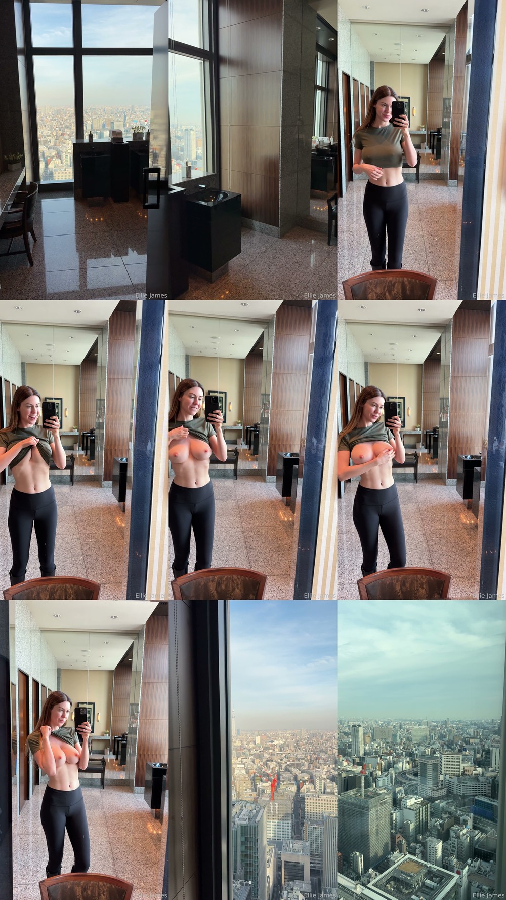 Scene screenshots from Lady In The Streets (elliejames) - February 8, 2026 (OnlyFans)