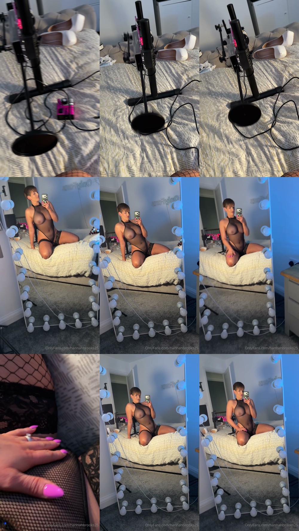 Scene screenshots from Hannah Brooks - One Of My Favourite Toys (OnlyFans)