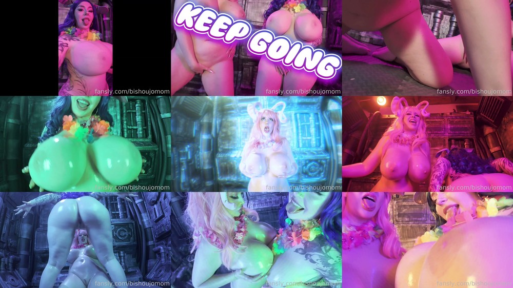 Scene screenshots from Bishoujomom - New Angel X Stitch Gooner Video Featuring @omystephaniemichelle (OnlyFans)