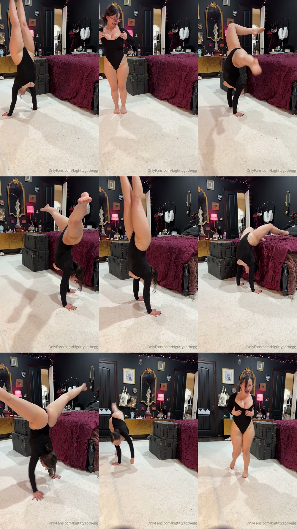 Scene screenshots from bigtittygothegg - February 17, 2026 (OnlyFans)