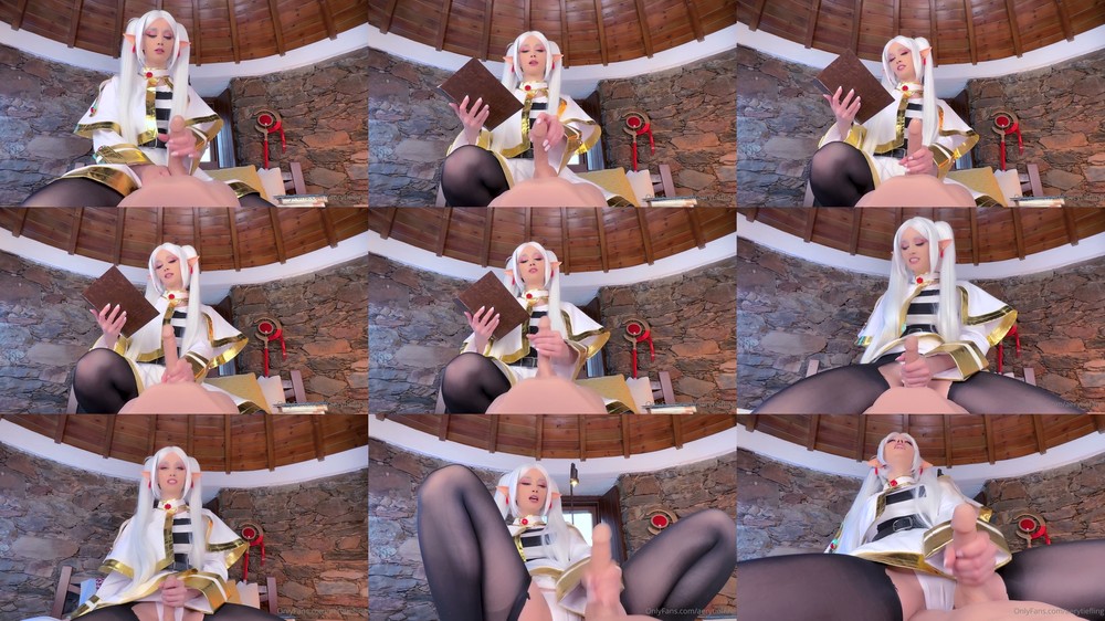Scene screenshots from Aery Tiefling - I Never Had Another Elf Try To Mate With Me I Guess I Should Practice It Using This Doll Do You Want To Follow Along Maybe You Can Tell Me If What Im Doing Feels Good (OnlyFans)