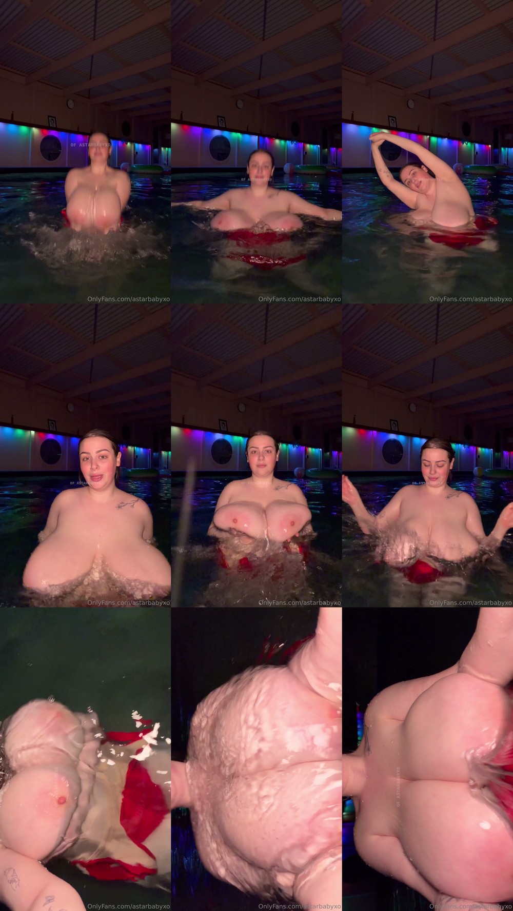 Scene screenshots from astar_xo - Swimming Pool (OnlyFans)