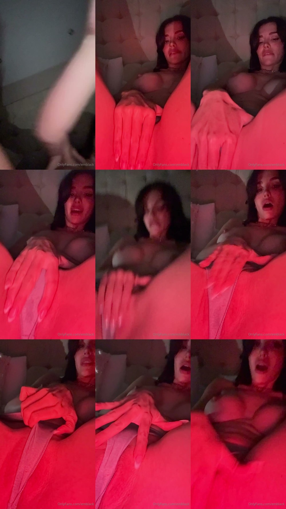 Scene screenshots from Emily Black (Emblack) - March 1, 2026 (OnlyFans)