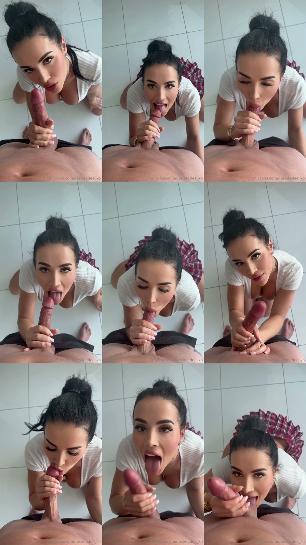 Scene screenshots from Desiree Desire - Curious How I Earned My A From The Professor (OnlyFans)