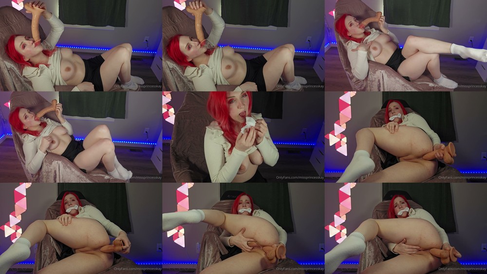 Scene screenshots from MissPrincessKay - Anal (OnlyFans)