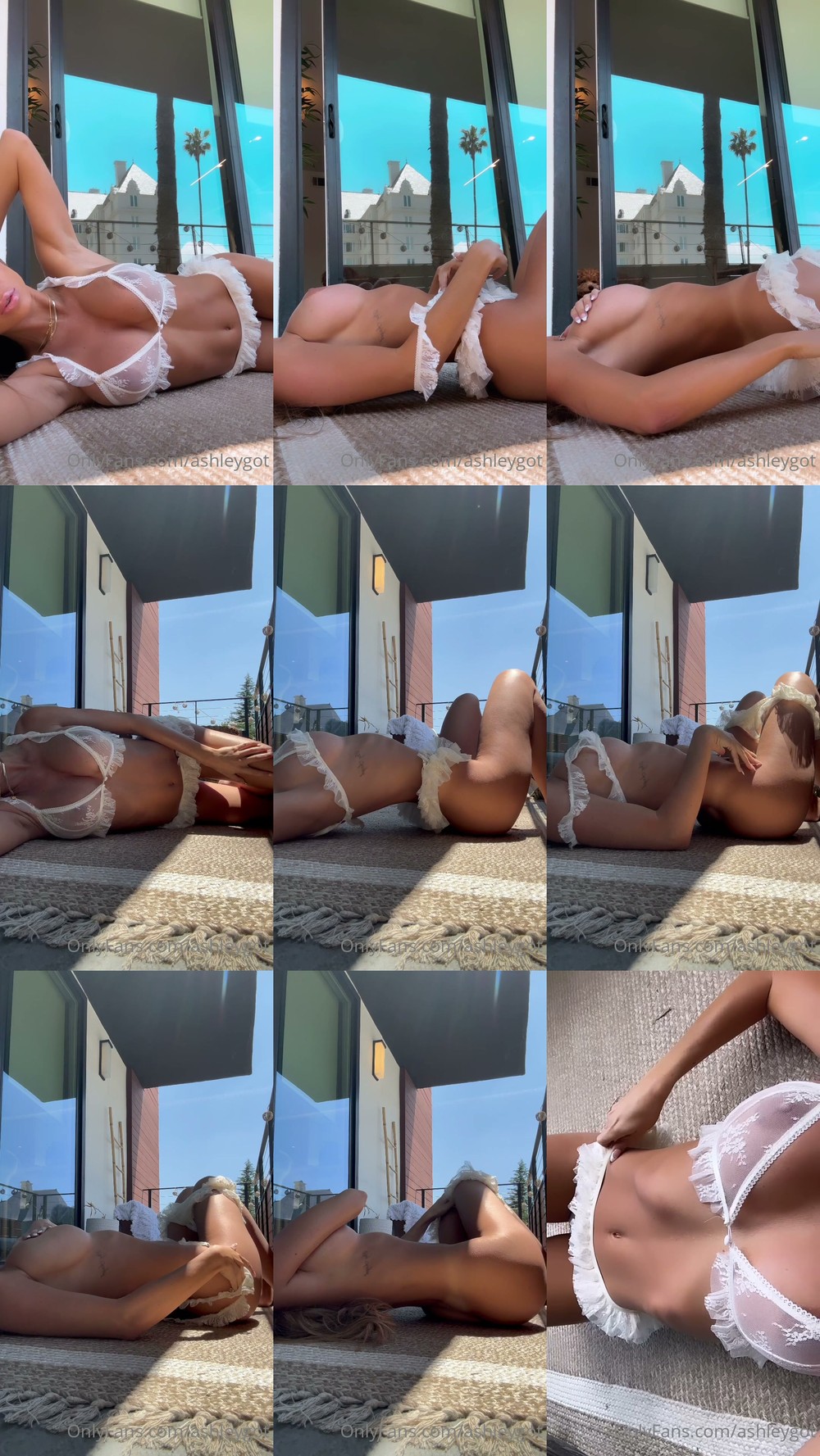Scene screenshots from Ashleygot (Ashley Gottfredson, Ashnicole) - Solo (OnlyFans)