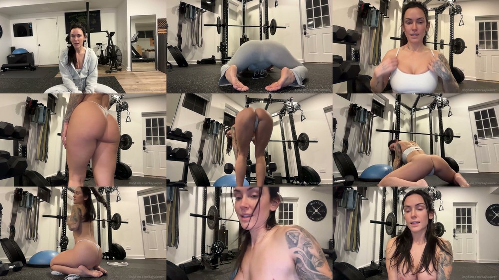Scene screenshots from Kayla Lauren - Livestream (OnlyFans)