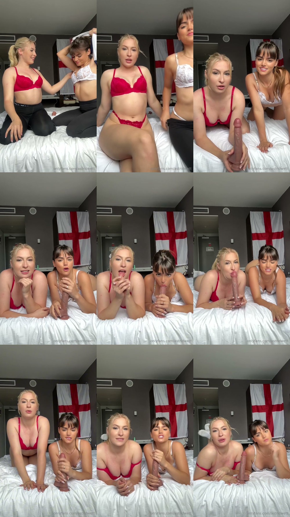 Scene screenshots from Astrid Wett - JOI (OnlyFans)