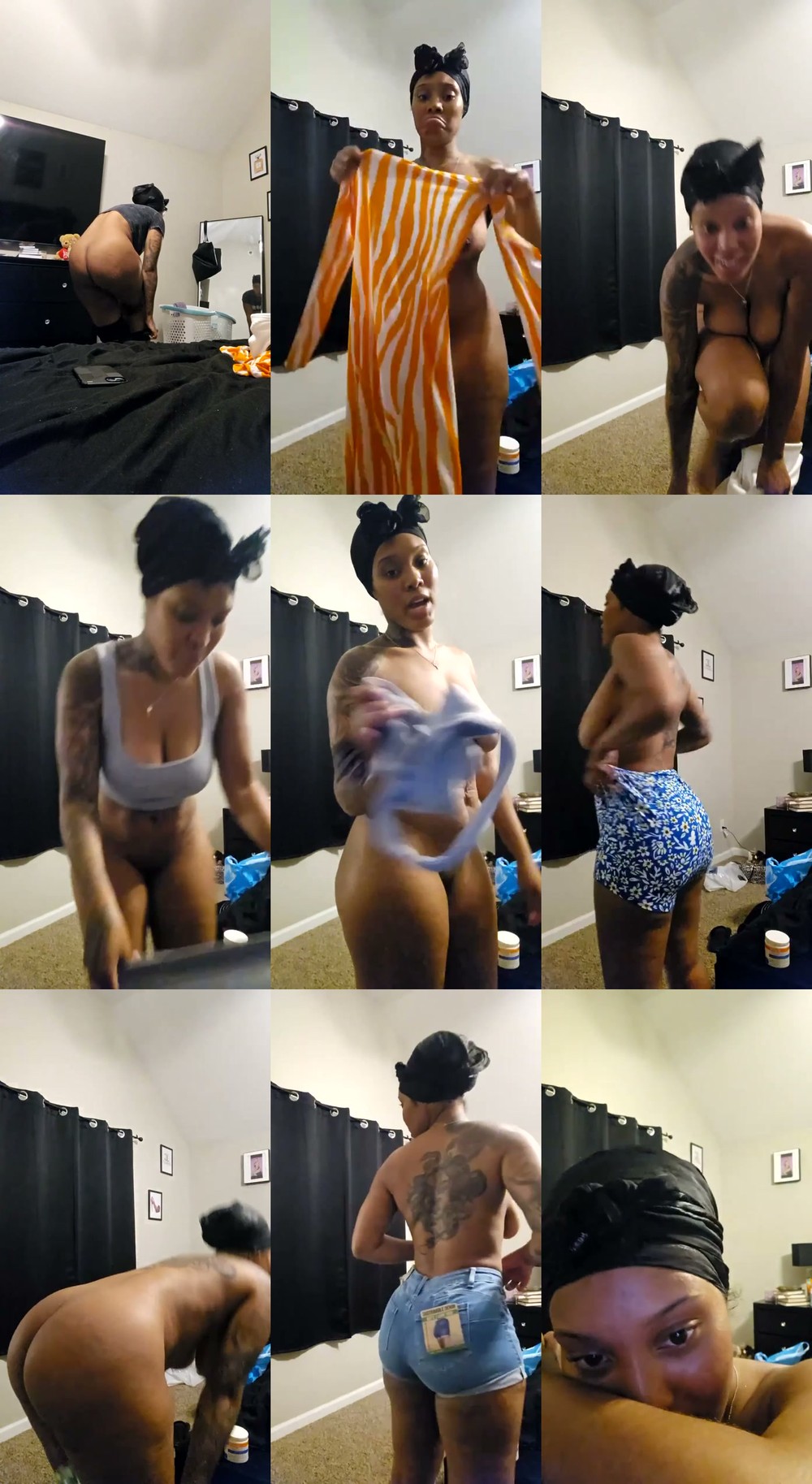 Scene screenshots from the.plug.daughter (Takara Lee) - Try On (OnlyFans)