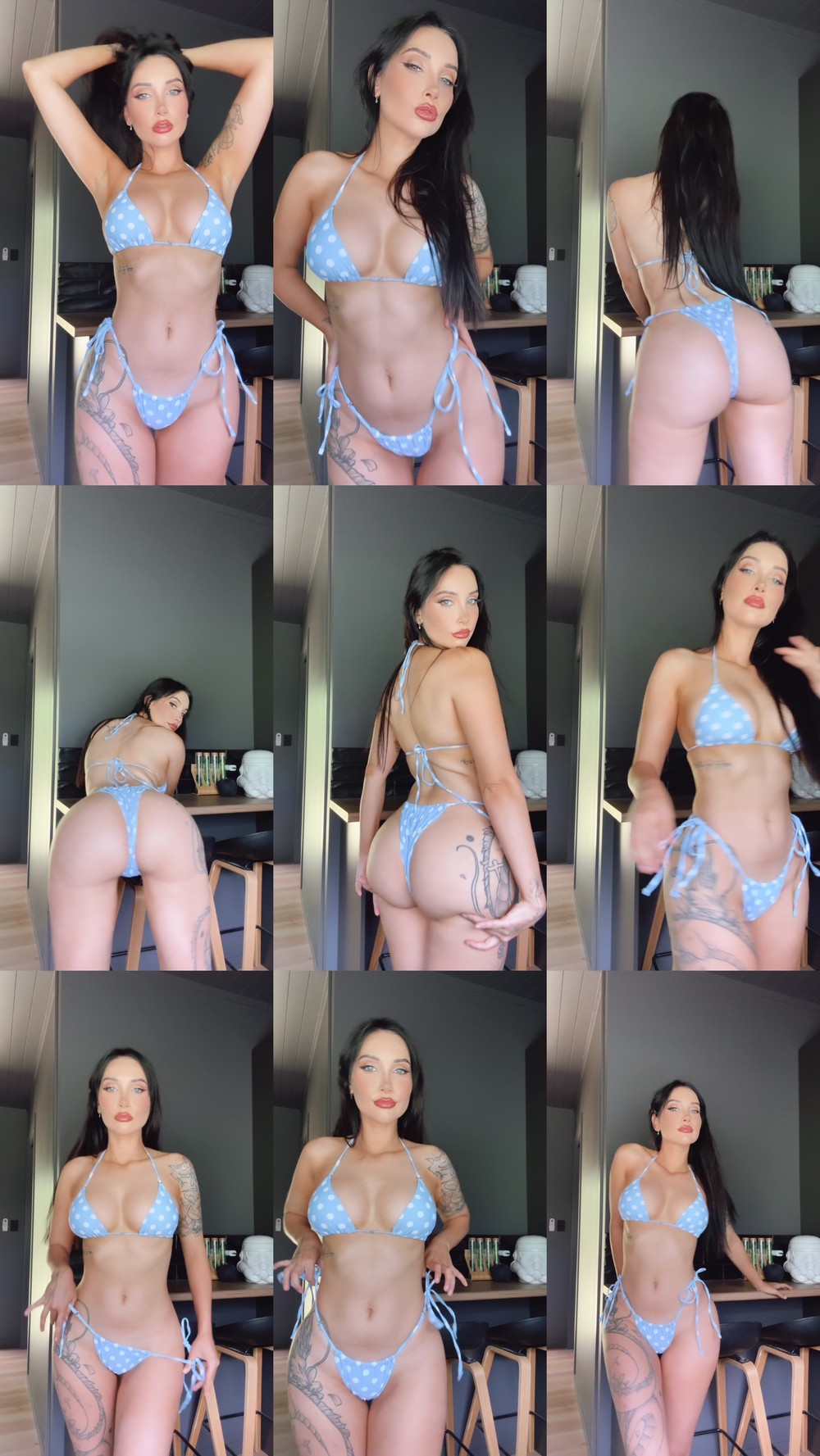 Scene screenshots from bekejacoba (Beke Jacoba) - Believe It Or Not This Cute Bikini Is For My Cosplay This Month I Wonder If Anyone Can Guess Who It Will Be Hehe X (OnlyFans)