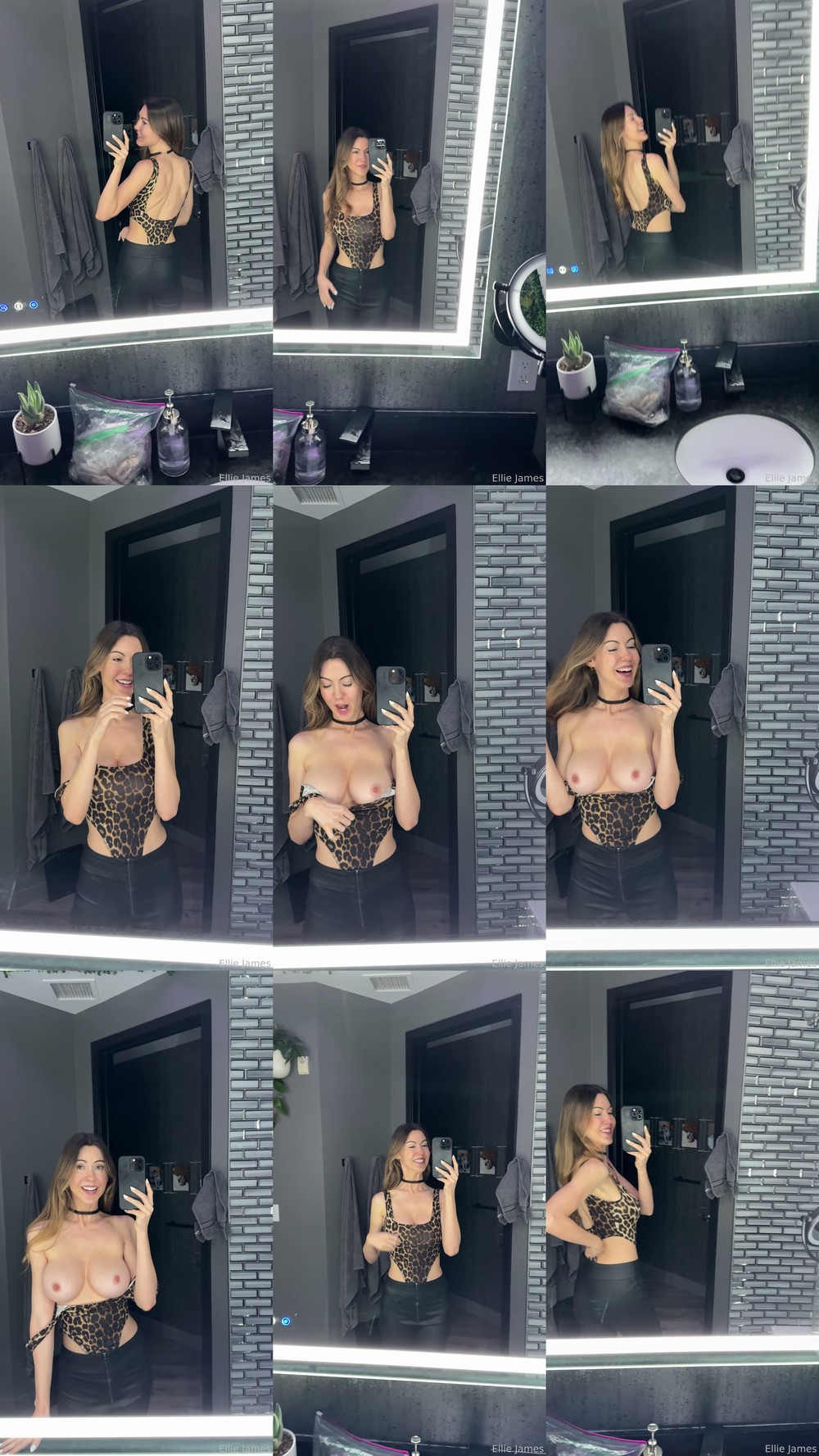 Scene screenshots from Lady In The Streets (elliejames) - Titties (OnlyFans)