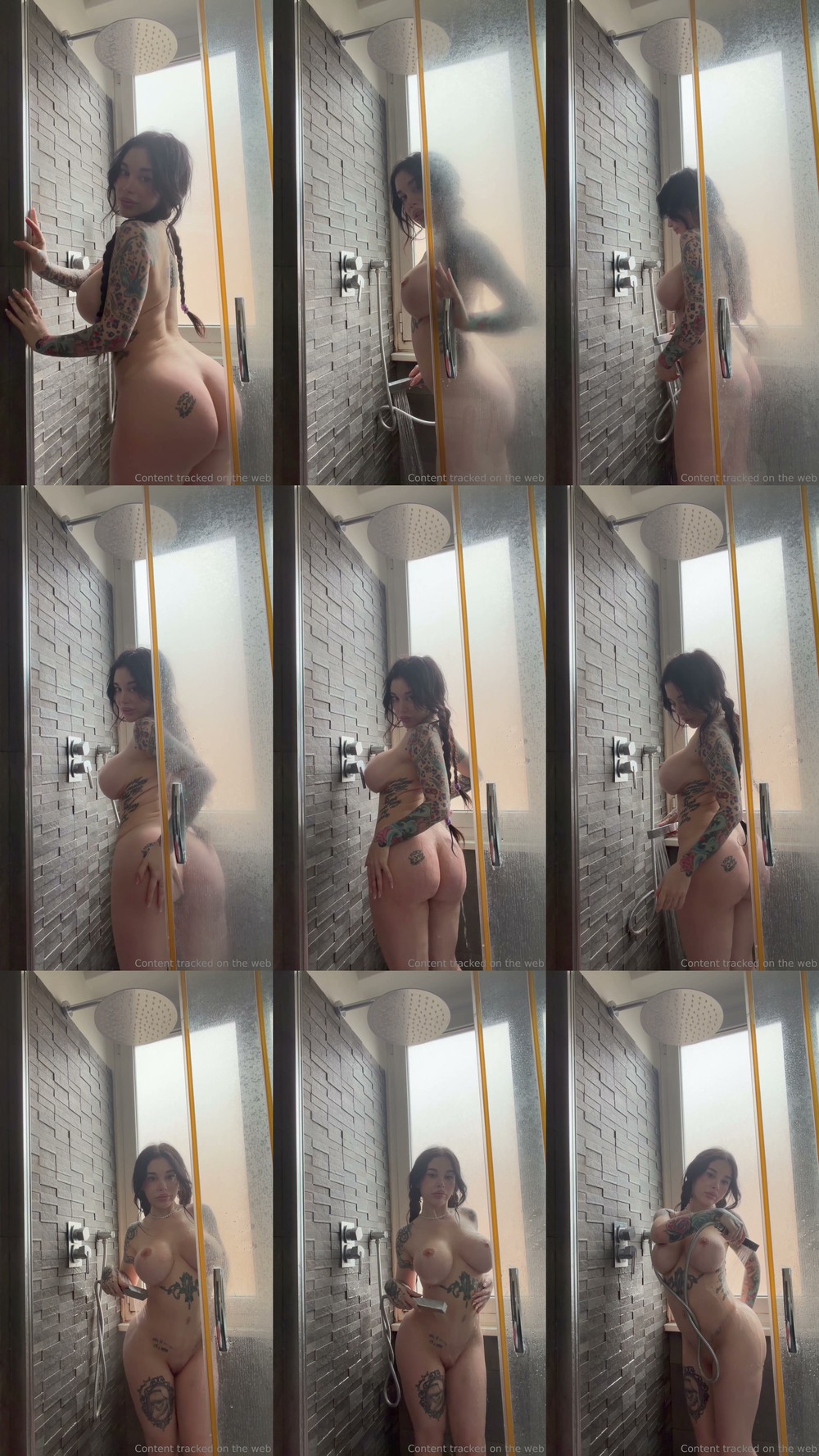 Scene screenshots from Alex Mucci - Shower (OnlyFans)