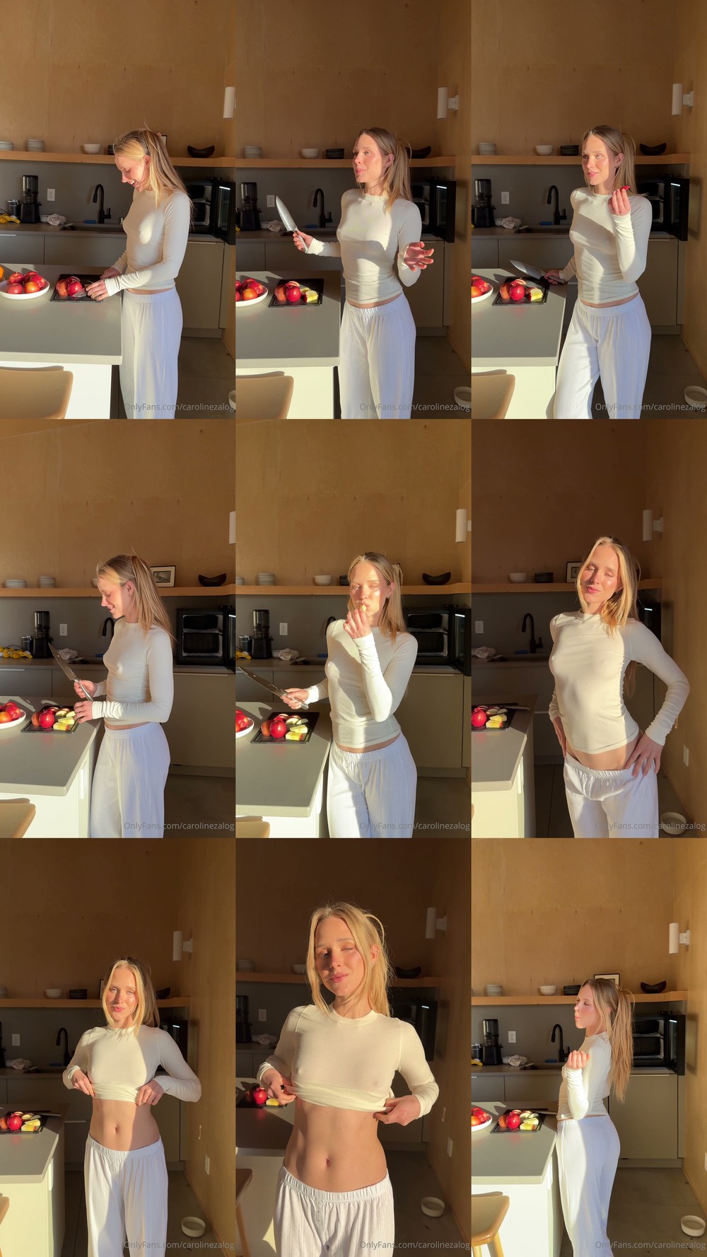 Scene screenshots from Caroline Zalog - March 18, 2026 (OnlyFans)