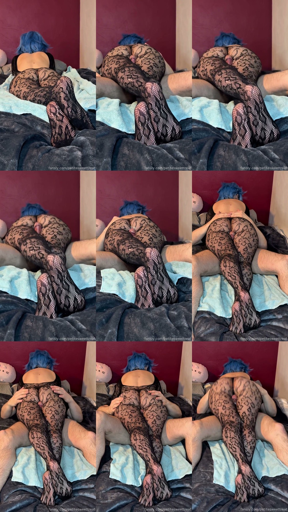Scene screenshots from petitesweettreatx (Sweet) (PetiteSweetTreat) - Thighjob (OnlyFans)
