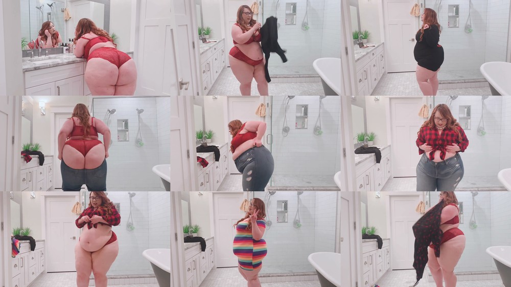 Scene screenshots from Udderlyadorable - Try On (OnlyFans)
