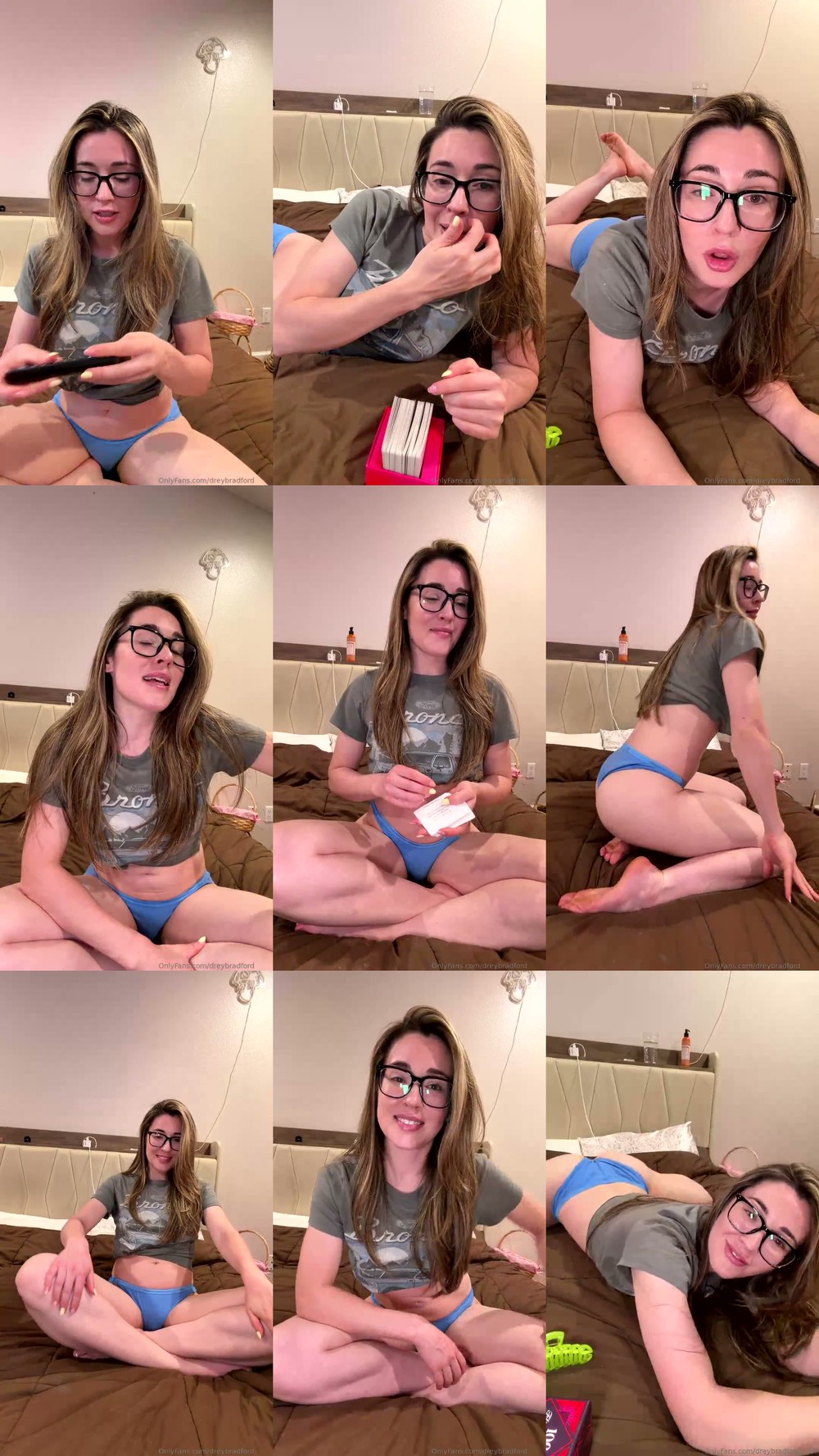 Scene screenshots from Audrey Bradford (dreybradford) - Live 03/26/2026 (OnlyFans)