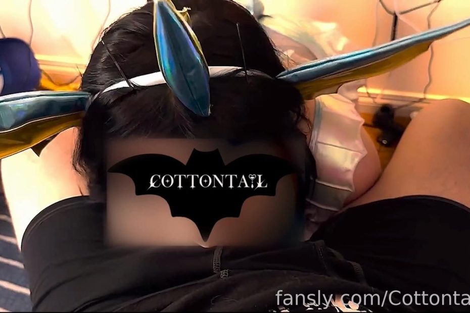 Watch CottontailVA - Vaporeon Cosplay Sex Tape full movie - CottontailVA - FullHD