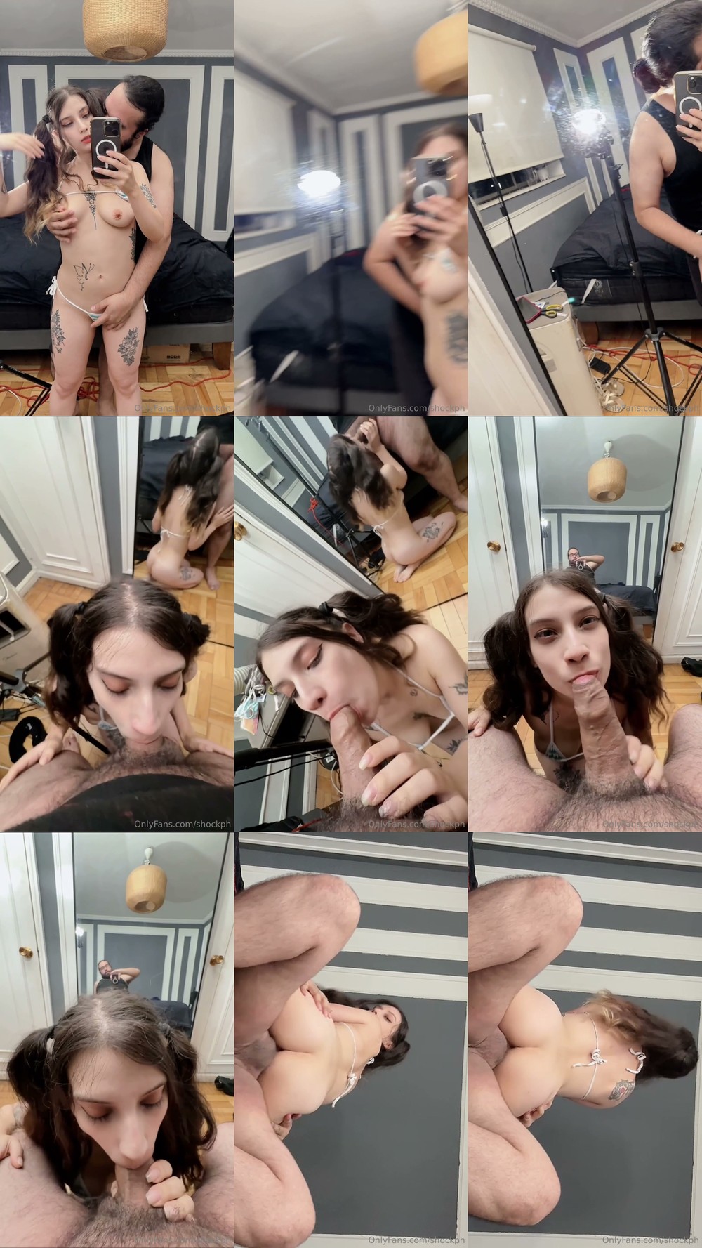 Scene screenshots from Eriri-sama - Sucking And Fucking (OnlyFans)
