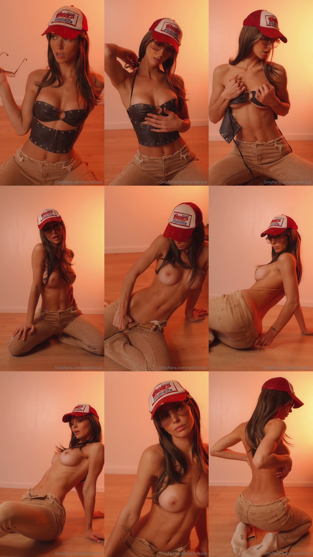 Scene screenshots from Rachel Cook - Tease (OnlyFans)